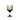 Bazar Bizar Moss Ripple wijnglas, groen