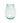 Bazar Bizar Qiezi vaas van gerecycled glas, blauw, L