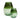 Bazar Bizar Qiezi vaas van gerecycled glas, groen, L – foto 3