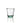 Bazar Bizar Tching glas, blauw
