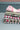Rozablue theedoek Funkystripes, handblockprinted, carmine