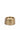 Bazar Bizar Croco kandelaar met glas, messing, maat M