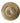 Bazar Bizar Dubbele Volle Maan wandlamp, messing, maat M
