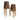 Bazar Bizar Forked Root plantenpot van beton, naturel bruin, L – foto 5