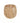 Bazar Bizar Louh Louh mand van bananenblad, naturel, maat M