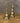 Metalen kerstboom goudkleurig L