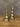 Metalen kerstboom goudkleurig L