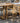 RAW Materials Verano teakhouten tuinstoel met armleuning, naturel, set van 2