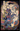 Gobelin 'The Virgin' naar Gustav Klimt, zwarte lijst, MondiArt