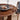 RAW Materials Bullnose Coliseo ronde eettafel, Ø120 cm