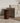 RAW Materials Bullnose bijzettafel reversed fluted, bruin, 50 cm
