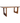 RAW Materials Bullnose Chamfered Arch mangohouten eettafel, 200 cm