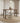 RAW Materials inklapbare bartafel, bruin, 170x60x107 cm