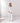 Coco & Cici Pyjamaset dames shirt en lange broek TENCEL™ off white L