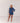 Coco & Cici Pyjamaset overhemd en short TENCEL™ donkerblauw L