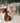 Chic Antique strikhangers beige en mocca set van 2 in een sfeervolle kerststyling