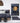 Gobelin geweven wandtapijt Tuareg man blauw 120x180 cm, MondiArt