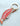 Idlewild Co. emaille sleutelhanger, good fortune fish