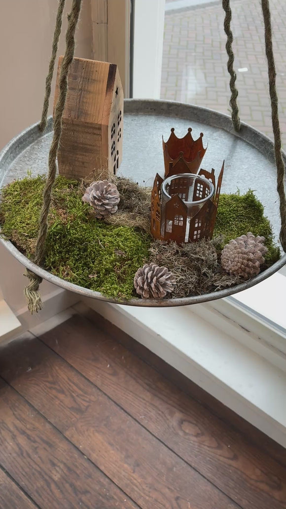 Hangend winterlandschap decoratie