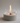Tenderflame Glow Café 18 tafelhaard wit, productbeeld
