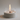 Tenderflame Glow Café 18 tafelhaard wit, productbeeld